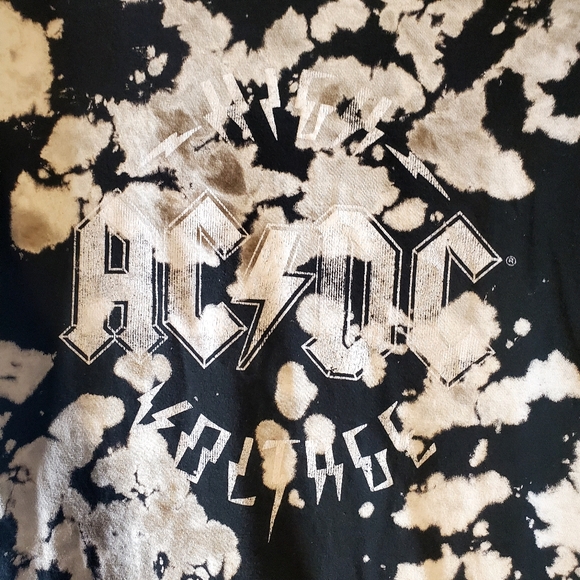 ACDC men's tye die shirt size M/L - Picture 3 of 4